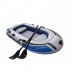 Надувная лодка JR-230 трехместная, 230×125 см, для рыбалки, отдыха и туризма бело-синяя Надувная лодка JR-230 трехместная, 230×125 см, для рыбалки, отдыха и туризма бело-синяя