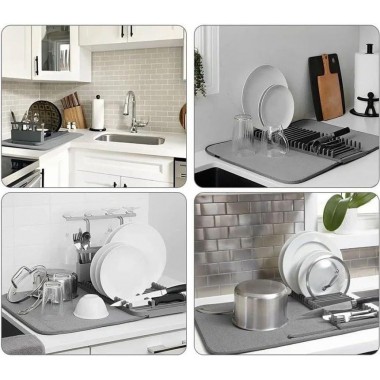 Коврик для сушки посуды. Сушки для посуды. Коврик с подставкой для посуды. Коврик на раковину для посуды Коврик для сушки посуды. Сушки для посуды. Коврик с подставкой для посуды. Коврик на раковину для посуды