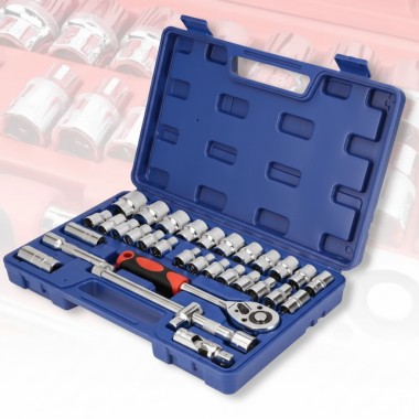 Набор инструментов на 32 предмета в кейсе для дома и авто