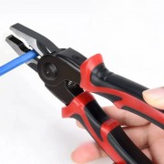 Плоскогубцы многофункциональные 5в1 SJP8029 набор со сменными насадками кусачки бокорез ножицы стрипер