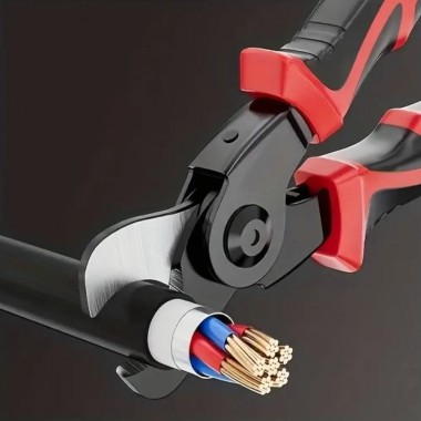 Плоскогубцы многофункциональные 5в1 SJP8029 набор со сменными насадками кусачки бокорез ножицы стрипер Плоскогубцы многофункциональные 5в1 SJP8029 набор со сменными насадками кусачки бокорез ножицы стрипер