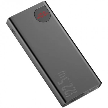 Power Bank Baseus Adaman Metal 20000 mAh 22.5W / Быстрая зарядка / Портативный аккумулятор