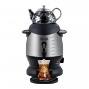 Электрический самовар 2 в 1 на 6 л с фарфоровым заварным чайником на 1л RAF R.7115 Электросамовар с заварником