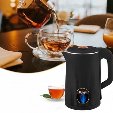 Электрический чайник RAF R7983 – мощный чайник для быстрого кипячения воды 1500 Вт Электрический чайник RAF R7983 – мощный чайник для быстрого кипячения воды 1500 Вт