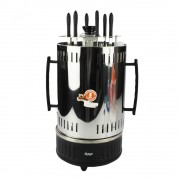 Электрошашлычница вертикальная на 6 шампуров RAF R.8612 1000Вт Шашлычница электрическая бытовая для дома