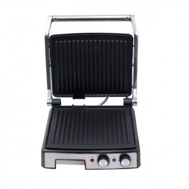 Контактный гриль RAF R.2681 прижимной электрический антипригарное покрытие с таймером 2800Вт Контактный гриль RAF R.2681 прижимной электрический антипригарное покрытие с таймером 2800Вт