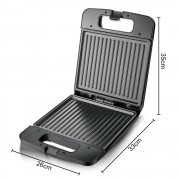Электрическая сэндвичница электрогриль на 1400 Вт RAF R.516 Гриль-бутербродница для дома