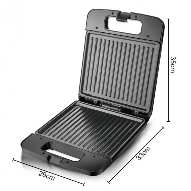 Электрическая сэндвичница электрогриль на 1400 Вт RAF R.516 Гриль-бутербродница для дома