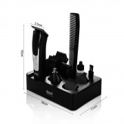 Аккумуляторная машинка 18 в 1 с набором насадок и аксессуарами RAF R.4202 На подставке