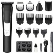 Аккумуляторная машинка 18 в 1 с набором насадок и аксессуарами RAF R.4202 На подставке