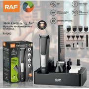 Аккумуляторная машинка 18 в 1 с набором насадок и аксессуарами RAF R.4202 На подставке