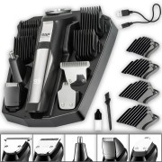 Аккумуляторная машинка с 5 сменными головками и 4 насадками для стрижки RAF R.4020