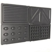 Мультипекарь мультимейкер со съемными формами 4 в 1 RAF R. 550 на 800 W