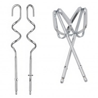 Миксер электрический ручной на 5 скоростей с 4 насадками RAF R.6653W 800Вт Белый