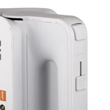 Миксер электрический ручной на 5 скоростей с 4 насадками RAF R.6653W 800Вт Белый