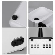 Электрическая мясорубка в металлическом корпусе мощностью 2500Вт RAF R.3367 Белая