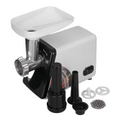 Электрическая мясорубка в металлическом корпусе мощностью 2500Вт RAF R.3367 Белая