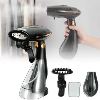 Ручной отпариватель на 288 мл мощностью 1500 Вт RAF R.1330 Отпариватель с дополнительным резервуаром и щеткой