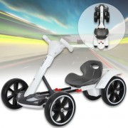 Электромобиль складной с аккумулятором 6V 4.5Ah и скоростью до 6 км/ч HL-B6 Белый
