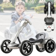 Электромобиль складной с аккумулятором 6V 4.5Ah и скоростью до 6 км/ч HL-B6 Белый