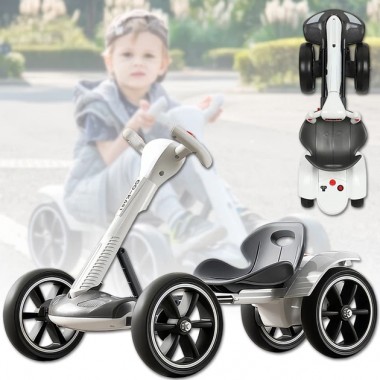 Электромобиль складной с аккумулятором 6V 4.5Ah и скоростью до 6 км/ч HL-B6 Белый