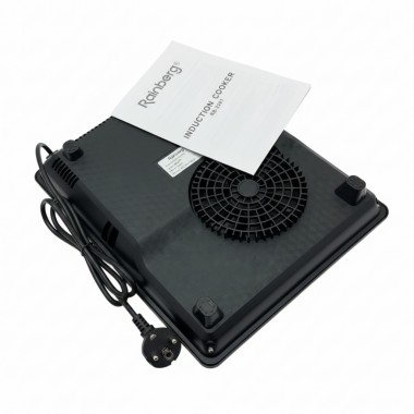 Индукционная варочная панель Rainberg RB-2281 с 1 конфоркой, портативная, мощностью 3500 Вт