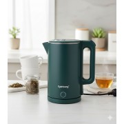 Электрочайник Rainberg RB-2245 2л нержавеющая сталь зеленый 2000 Вт