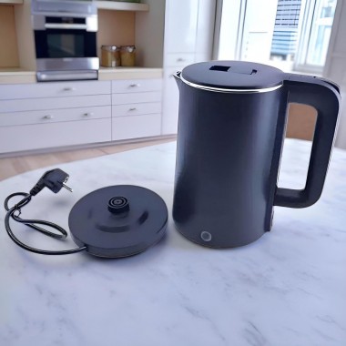 Електрочайник Rainberg 2000Вт 2л нерж, RB-2245 синий Функция автоматического отключения