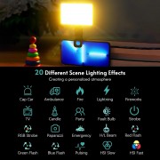 Портативная лампа для видеосъемки с двумя режимами питания свет для блогеров с подсветкой RGB LAMP AND 5265