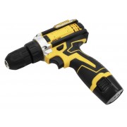 Набор шуруповерт аккумуляторный с насадками screw driver sets yellow 12v Полный комплект в чемодане!