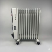 Масляный обогреватель напольный 11FAN на 2900 Вт Масляный электрообогреватель на 11 секций