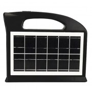 Портативная зарядная станция Cclamp CL-13 с солнечной панелью на 2 лампочки с фонарем и Power Bank