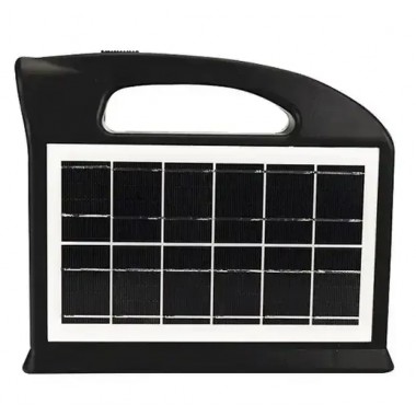 Портативная зарядная станция Cclamp CL-13 с солнечной панелью на 2 лампочки с фонарем и Power Bank Портативная зарядная станция Cclamp CL-13 с солнечной панелью на 2 лампочки с фонарем и Power Bank