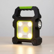 Светодиодный фонарь JY-258B с тремя режимами свечения и солнечной панелью