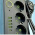 Сетевой фильтр питания UA Power Socket F09U на 185 см 3 розетки +4USB +Type-C Port , сетевой удлинитель