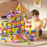 Детский магнитный конструктор на 25 деталей SKY Magnetic Sticks Детский конструктор
