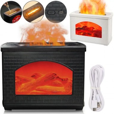 Ультразвуковой увлажнитель воздуха и аромадиффузор LT-9058 с эффектом камина и светодиодной подсветкой. Ультразвуковой увлажнитель воздуха и аромадиффузор LT-9058 с эффектом камина и светодиодной подсветкой.