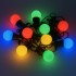Гирлянда уличная разноцветные шары 5 м / 10 лампочек / IP65 SFK-47