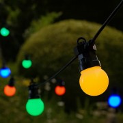 Гирлянда уличная разноцветные шары 5 м / 10 лампочек / IP65 SFK-47
