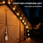 Гирлянда ретро-лампы подвесные 220 В, тёплый свет, уличная SFK-49