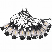 Гирлянда ретро-лампы подвесные 220 В, тёплый свет, уличная SFK-49