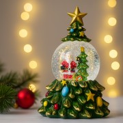 Музыкальный Снежный Шар-Ночник