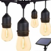 Декоративная гирлянда с солнечной панелью Ретро лампа SFK-13 Водонепроницаемые светодиодные лампы-гирлянда