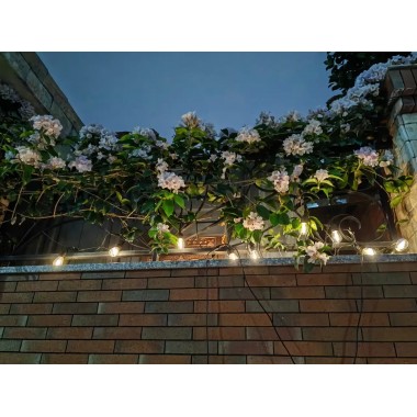 Декоративная гирлянда с солнечной панелью Ретро лампа SFK-13 Водонепроницаемые светодиодные лампы-гирлянда