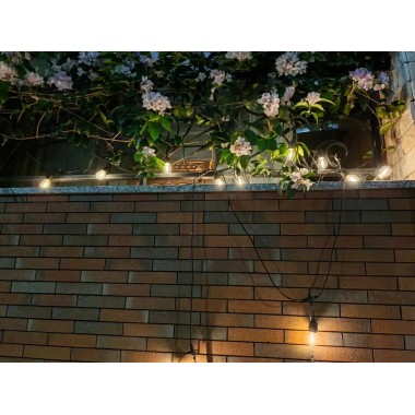 Декоративная гирлянда с солнечной панелью Ретро лампа SFK-13 Водонепроницаемые светодиодные лампы-гирлянда