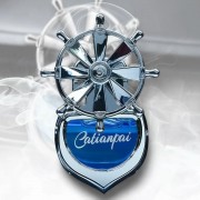 Автомобильный ароматизатор Штурвал на решётку вентиляции с вращающимся штурвалом Vert-17