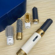 Стайлер 5в1 HAIR BRUSH Styler + Коробка Чехол Белый с функциями придания объема, выпрямления