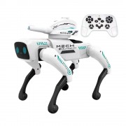 Интерактивная робот-собака Mech Guardian QF660-2 с пультом управления и подсветкой