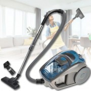 Мощный циклонный пылесос без мешка контейнерный Jumpex-1604 3700 Вт HEPA-фильтрация