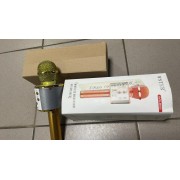 УЦЕНКА! Микрофон WSTER WS-858 Bluetooth USB AUX FM GOLD (Плохая упаковка, ржавчина на корпусе 3172)